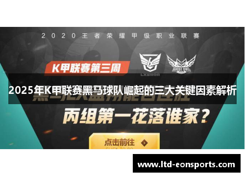 2025年K甲联赛黑马球队崛起的三大关键因素解析