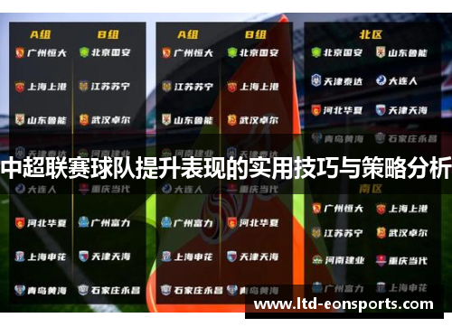 中超联赛球队提升表现的实用技巧与策略分析