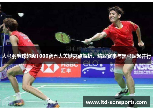 大马羽毛球超级1000赛五大关键亮点解析，精彩赛事与黑马崛起并行