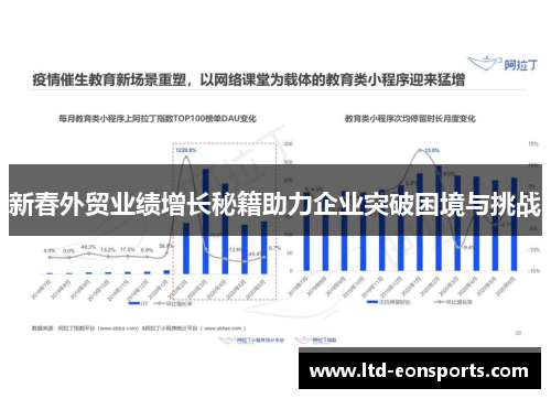 新春外贸业绩增长秘籍助力企业突破困境与挑战